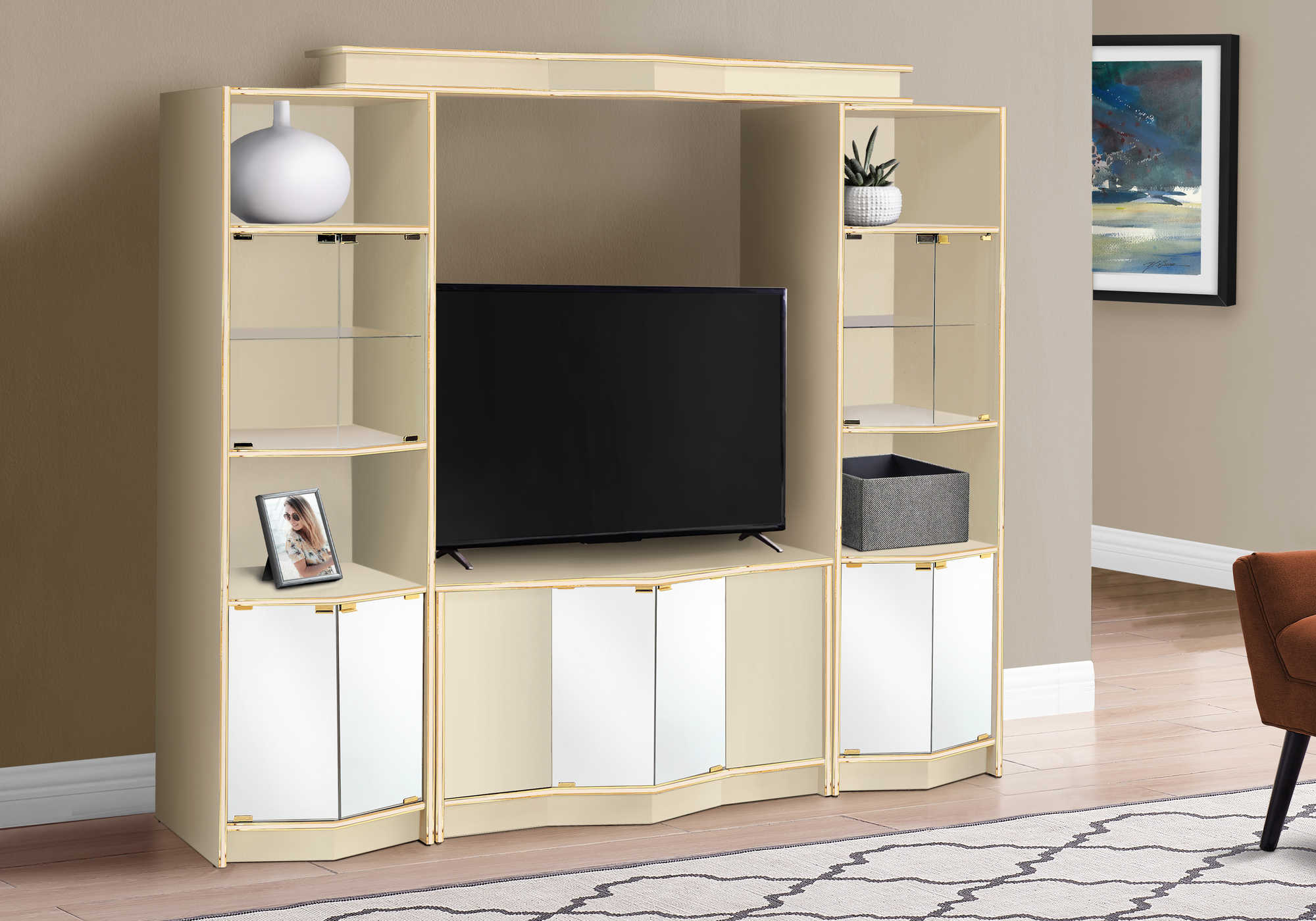 WALL UNIT - HT 851 / HT 852 / HT 853 / CHAMPAGNE / GOLD