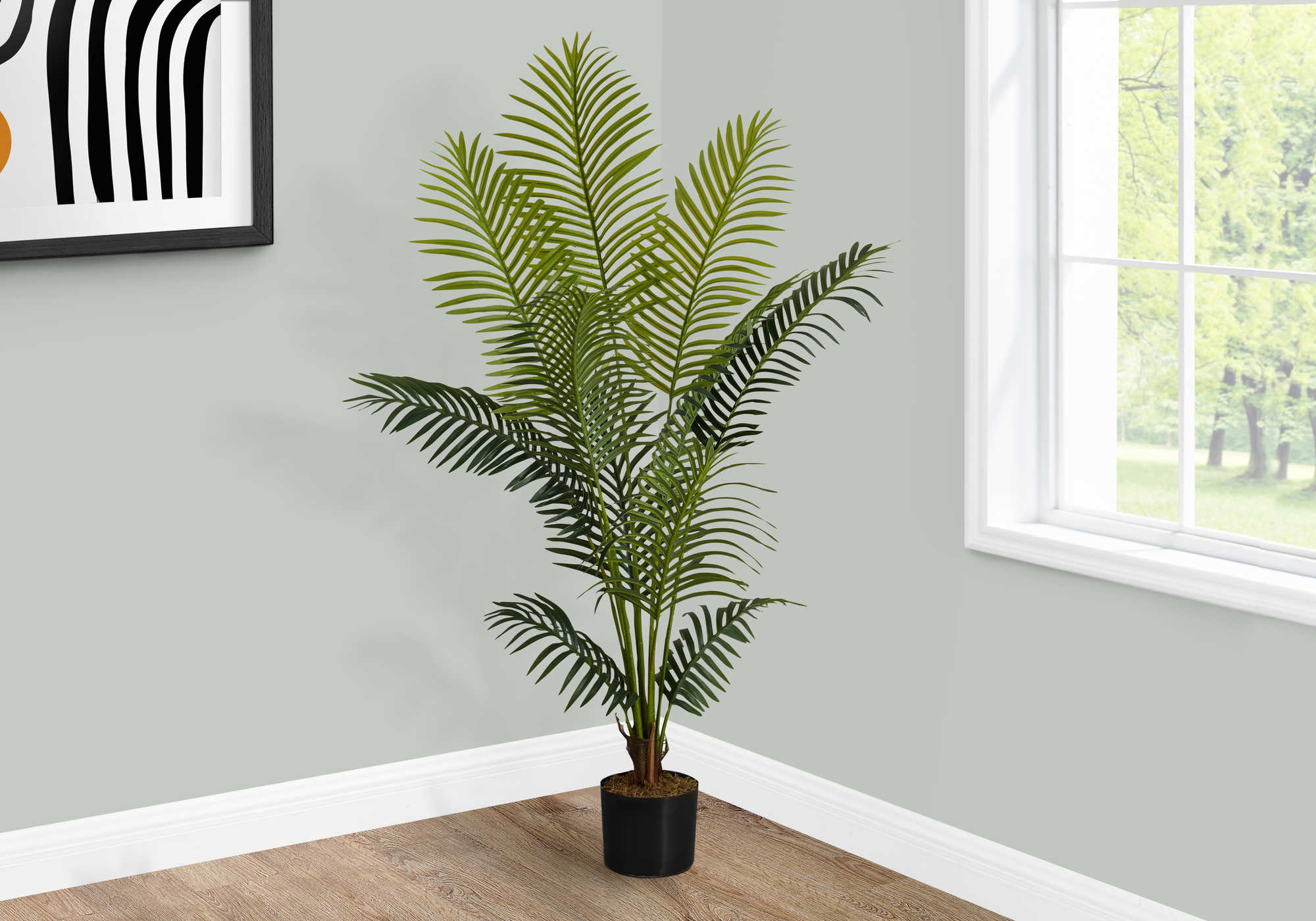 ARTIFICIAL PLANT - 57"H / INDOOR PALM TREE IN A 5" POT